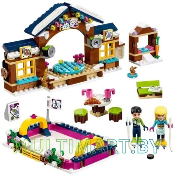 Конструктор Bela Friend 10730 Горнолыжный курорт: каток картинка 2